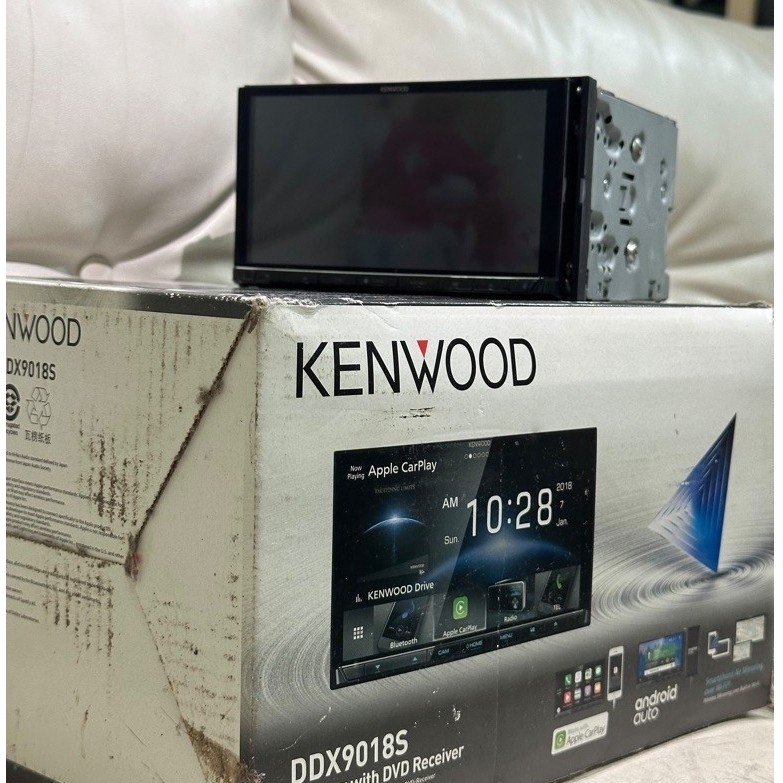 Head Unit KENWOOD Series 9 DDX9018S Full Set Kondisi Like New