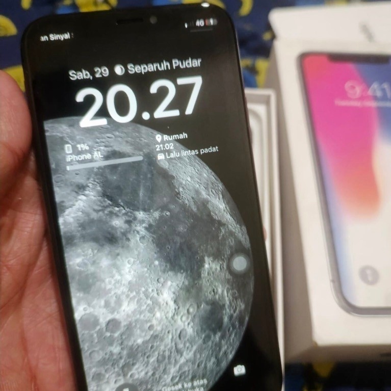 iPhone X 64GB All operator fullset second original