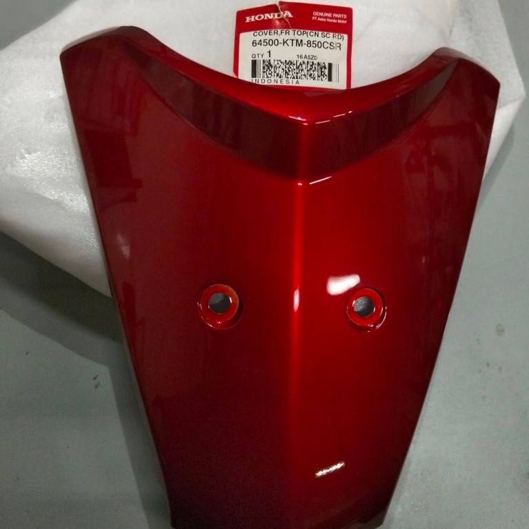 Cover FR top untuk motor Supra x 125cc old number part 64500KTM850CSR