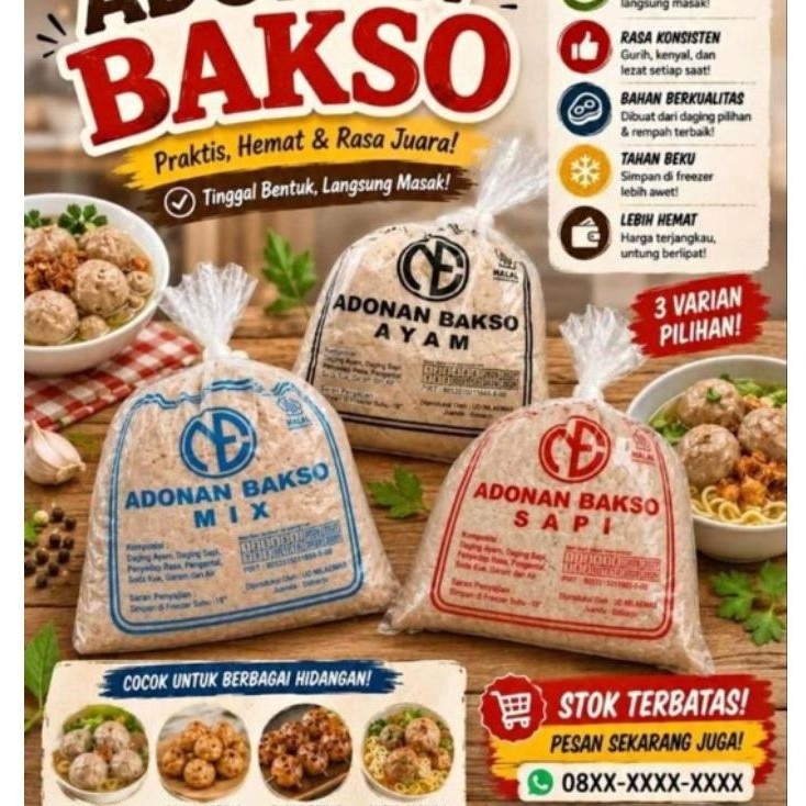 ADONAN BAKSO 1kg