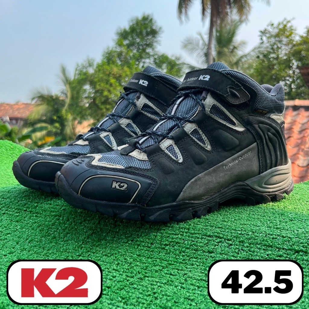 sepatu hiking K2 Technical Outdoor Strap Gtx 42.5 fit 43