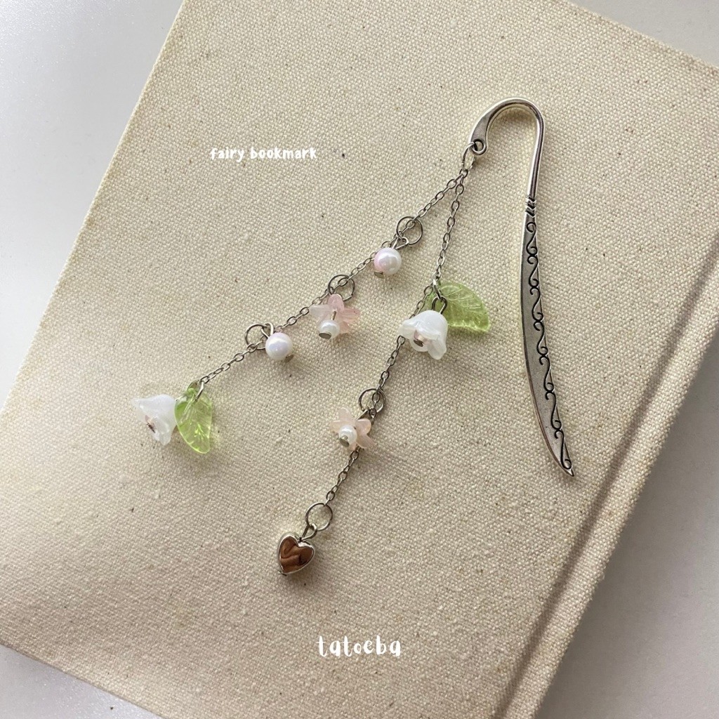 Fairy Bookmark - Beaded Beads Bookmark / Pembatas Buku Manik Lucu