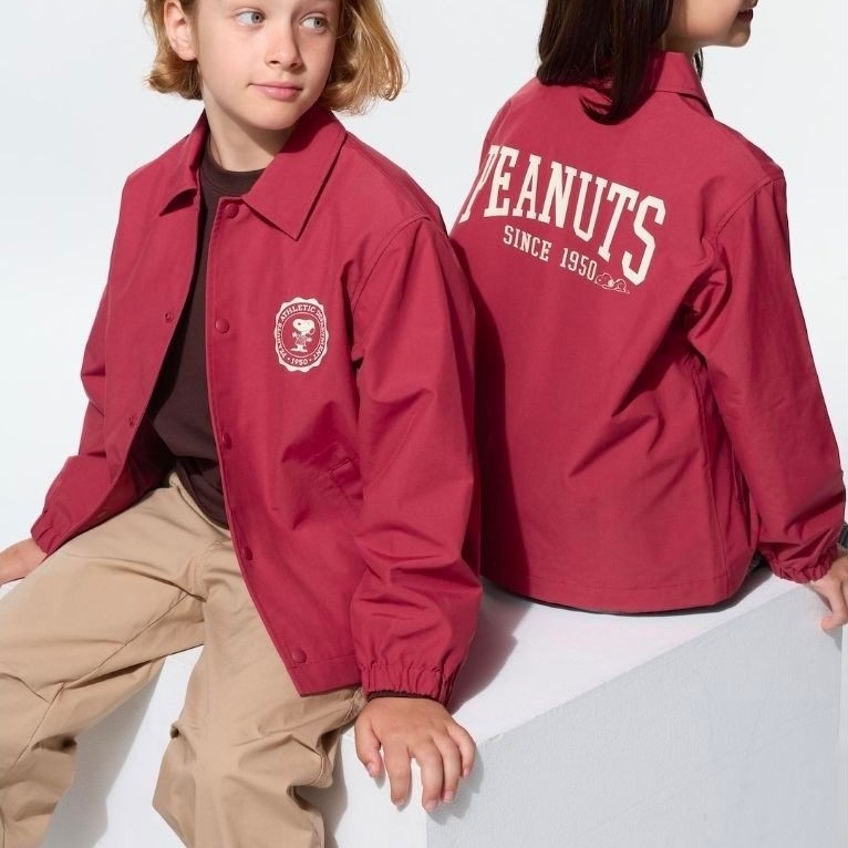 SALE KIDS Jaket Coach Peanuts UNIQLO