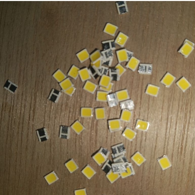 led SMD putih 2835 9v 1w 1000 pcs copotan PCb baru