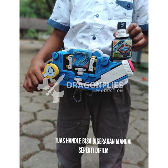 MAINAN DX SCLASH DRIVER SABUK KAMEN RIDER BUILD HANDMADE
