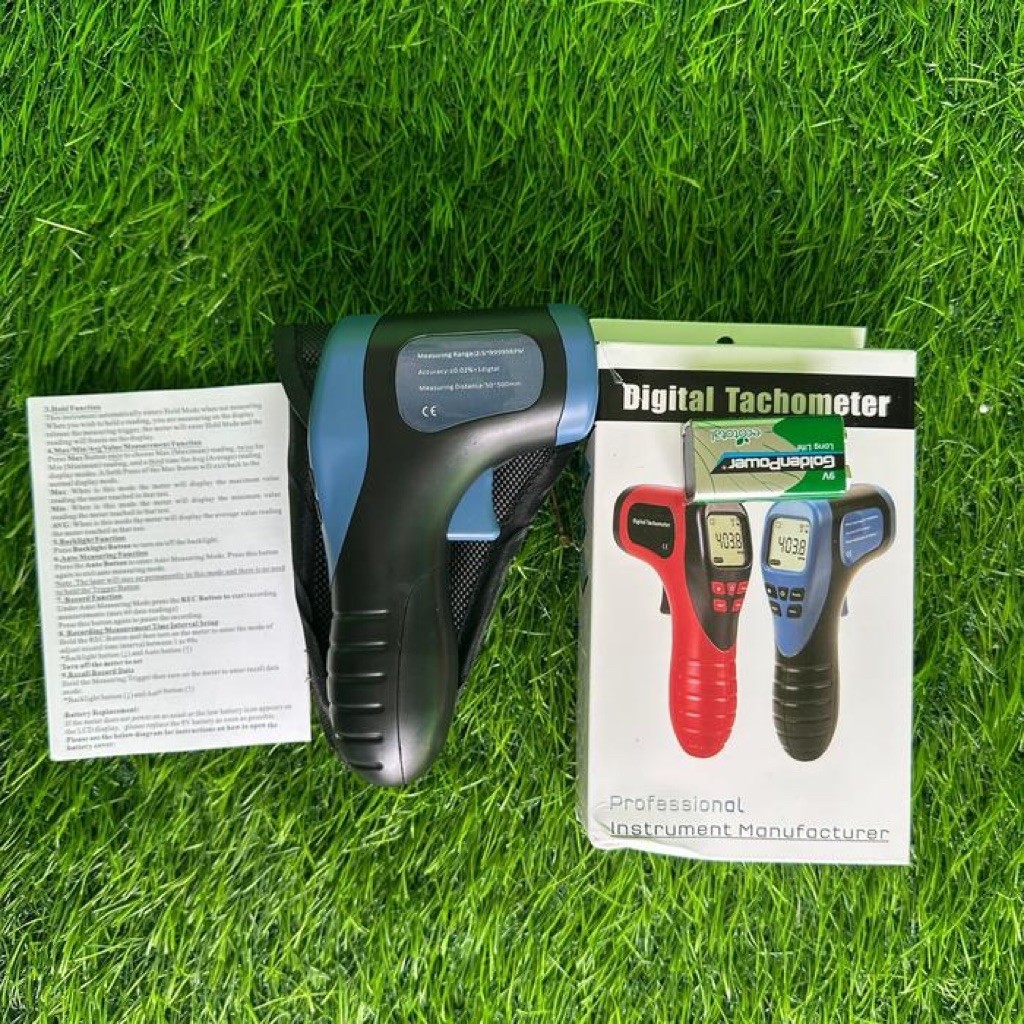 Digital Tachometer Laser Non Contact Tachometer RPM Meter Digital