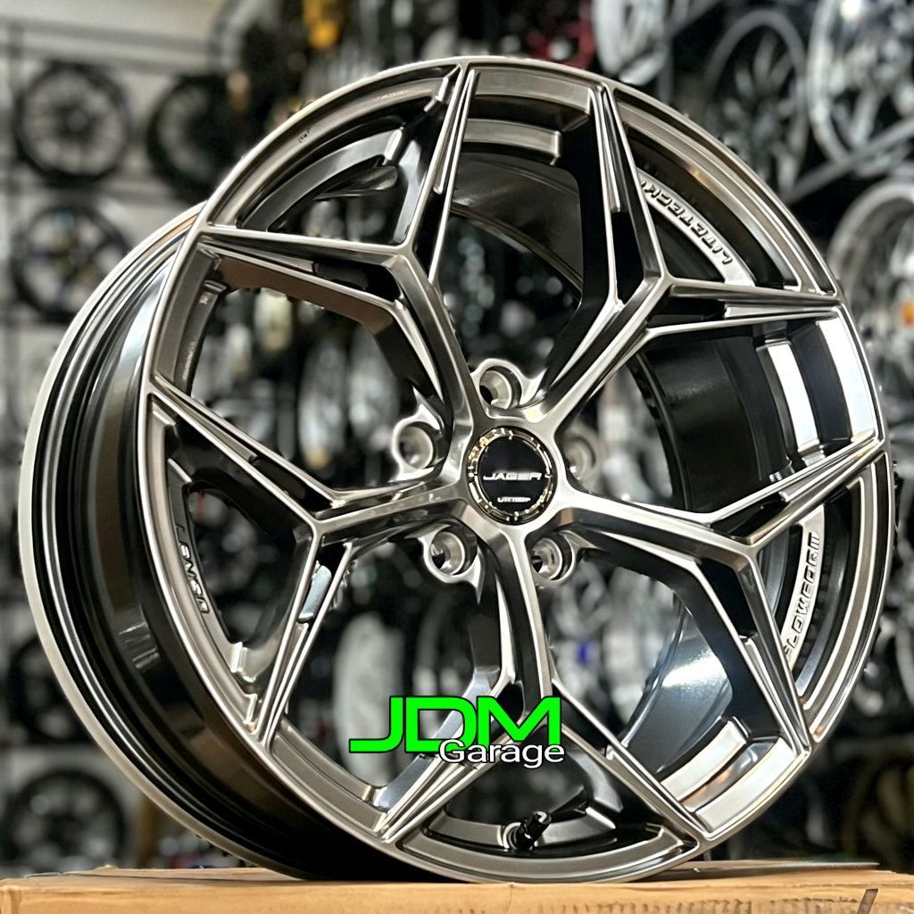 velg racing r18 VAMOS 5 LENSO ORIGINAL THAILAND DENGAN lebar 8,5 pcd 5X114,3 velg mobil ring 18 pnp 