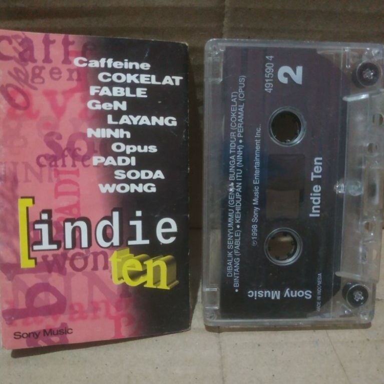 Cassette Tape Indie Ten Various artist