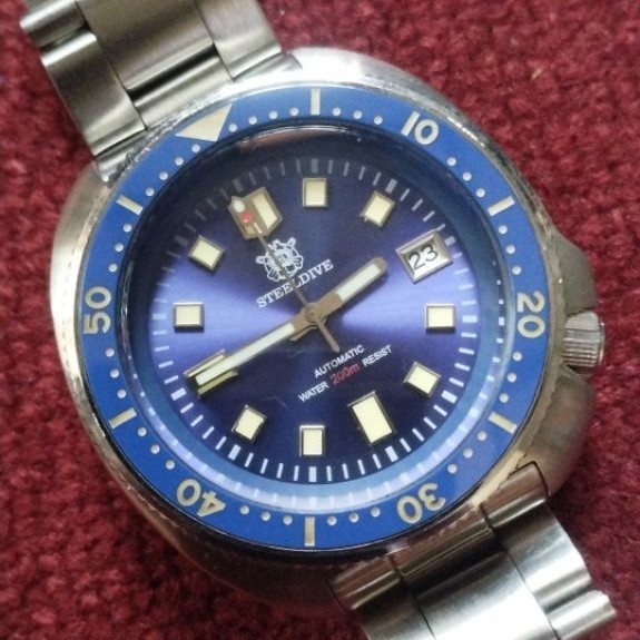 STEELDIVE SD1970 Jam Tangan Homage Seiko Capt Willard