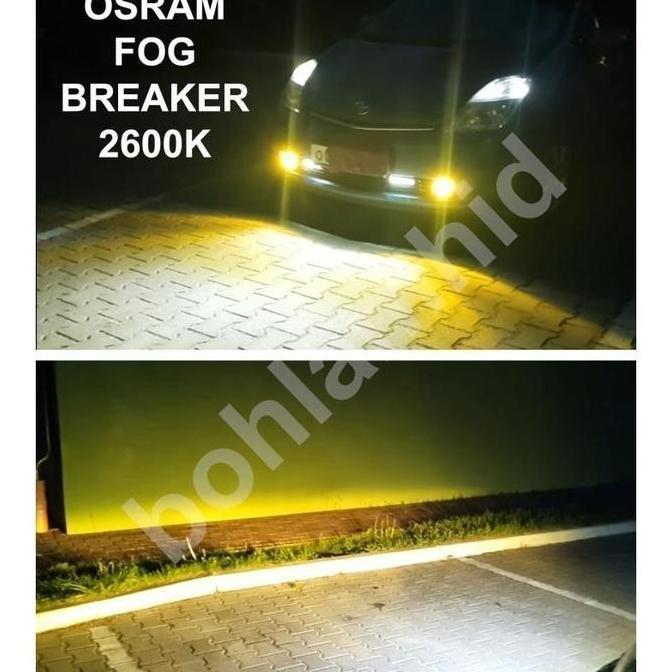 Lampu Mobil OSRAM FOG BREAKER JAZZ GD H4 FBR HALOGEN Kuning Gold (TERBAIK) (TERBARU) (TERMURAH)
