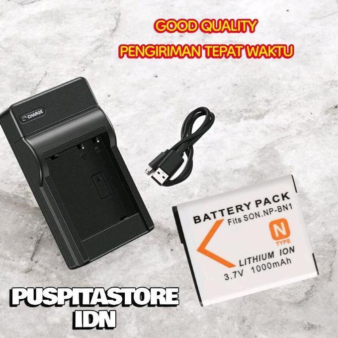 Baterai & Charger Sony DSC Cybershot W310 W320 W330 W570 W510 W520 W530 W550 W560 W570 W580 Batre Ca