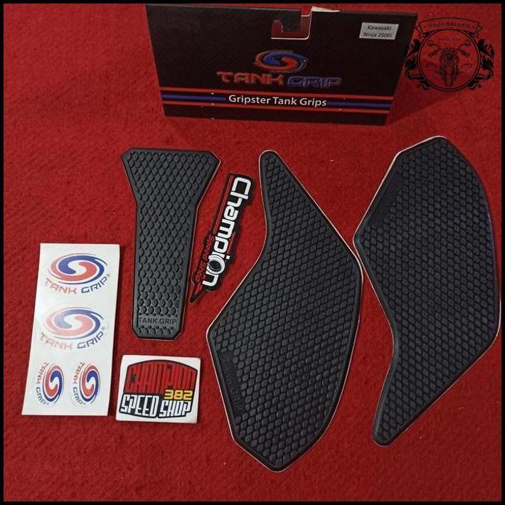 Paket Tankpad Tankgrip Side Tank Pad Grip Wr3 Ninja 250Fi 250 Fi Z250 Promo