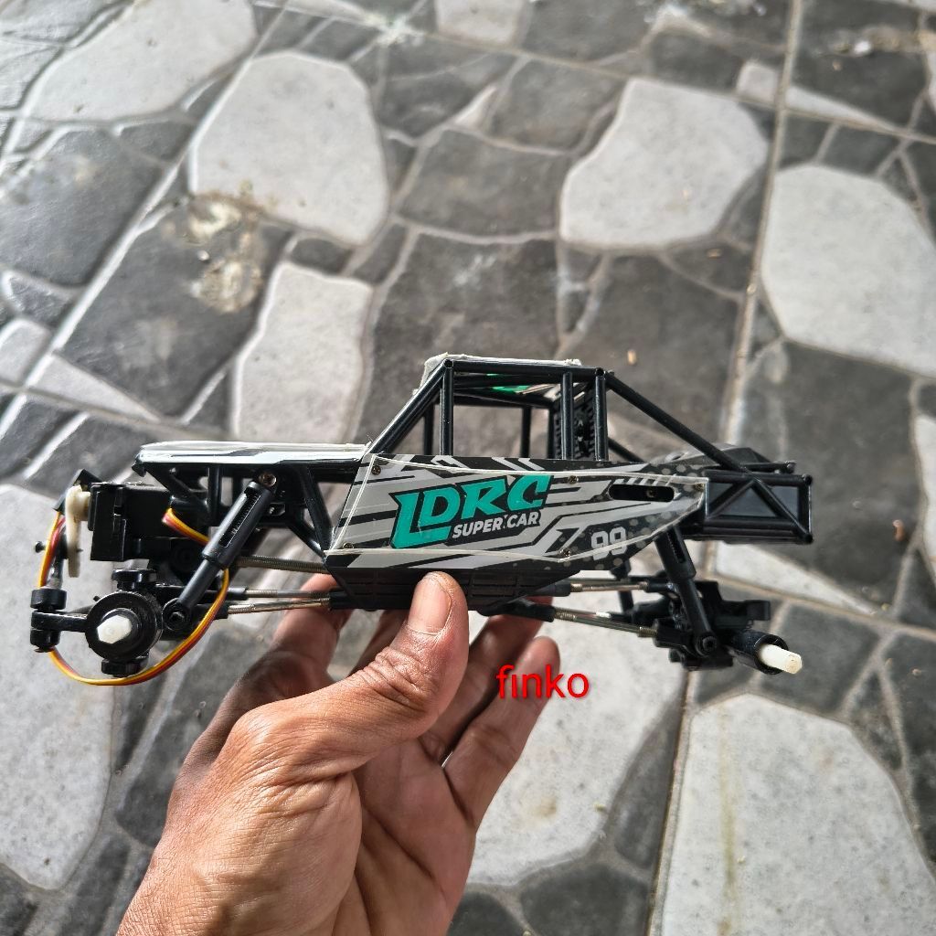 rc kit ldrc 18499 body set + gardan wpl new. baca deskripsi.