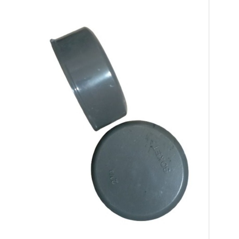 Tutup Pipa Paralon PVC 2,5 Inci - Dop 2,5 Inch Baru Untuk Pipa PVC
