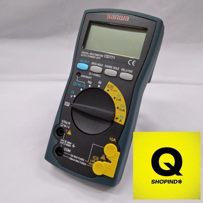 SANWA CD771 CD 771 CD-771 Multimeter Multitester Avometer Digital