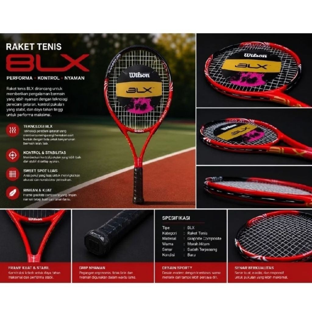 RAKET TENIS WILSON BLX