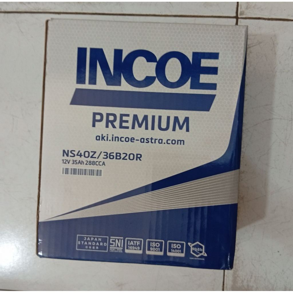 AKI MOBIL INCOE PREMIUM NS40Z/36B20R