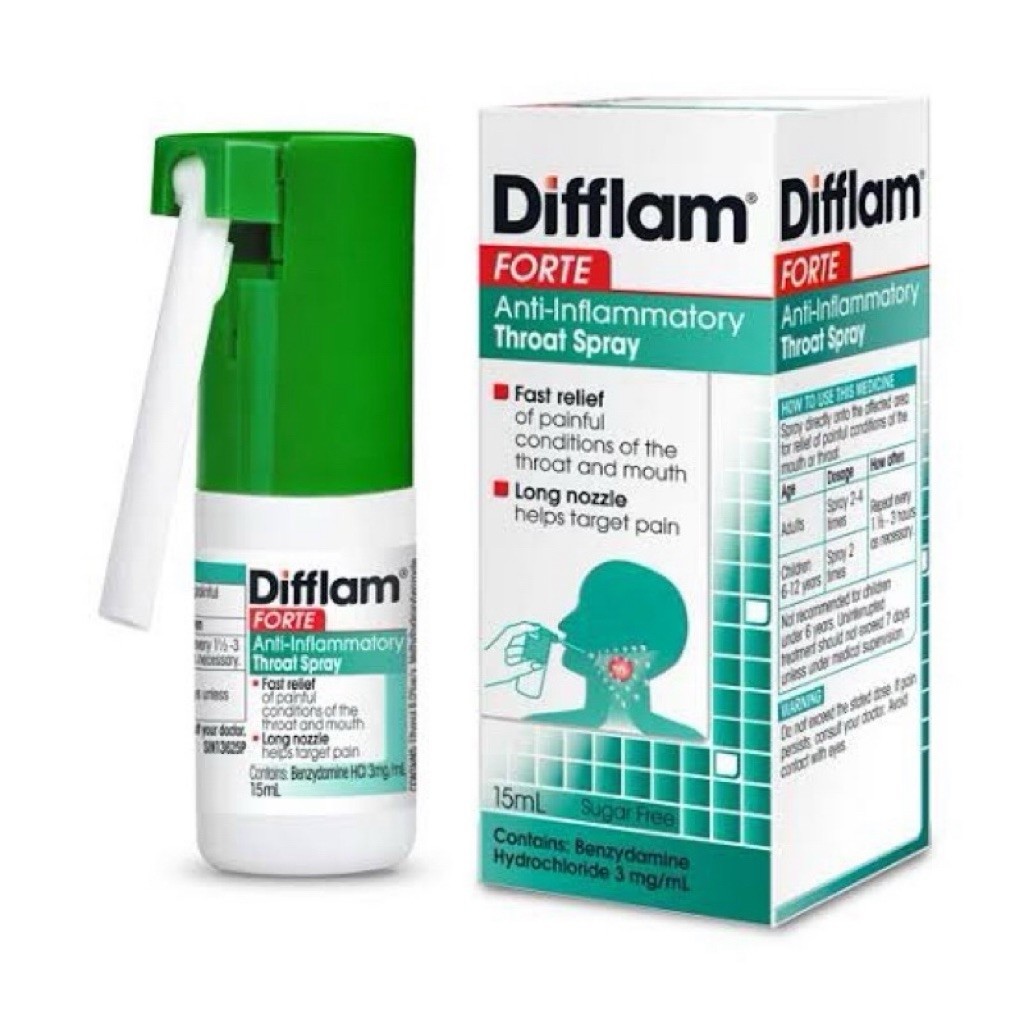 Difflam Forte Anti-Inflammatory Throat Spray Exp 2029