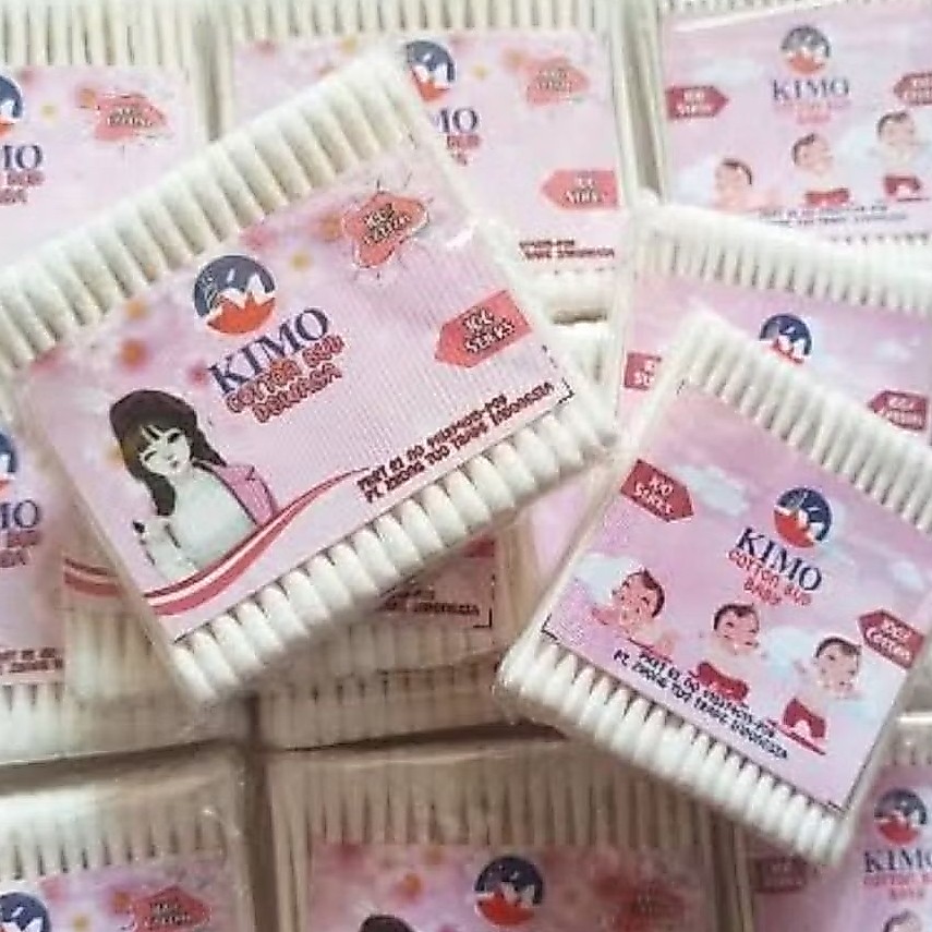 COTTON BUD KIMO ( 1 LUSIN ) - Cotton bud Baby / Cotton Bud anak - Cotton Bud Dewasa
