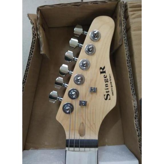 Danipersik123 - Gitar Melody Stinger Strato Caster St-102Dx Free Kabel 5Meter