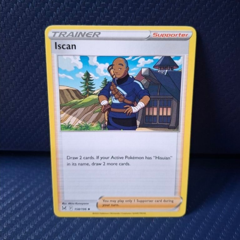 kartu pokemon original common Iscan 158/196