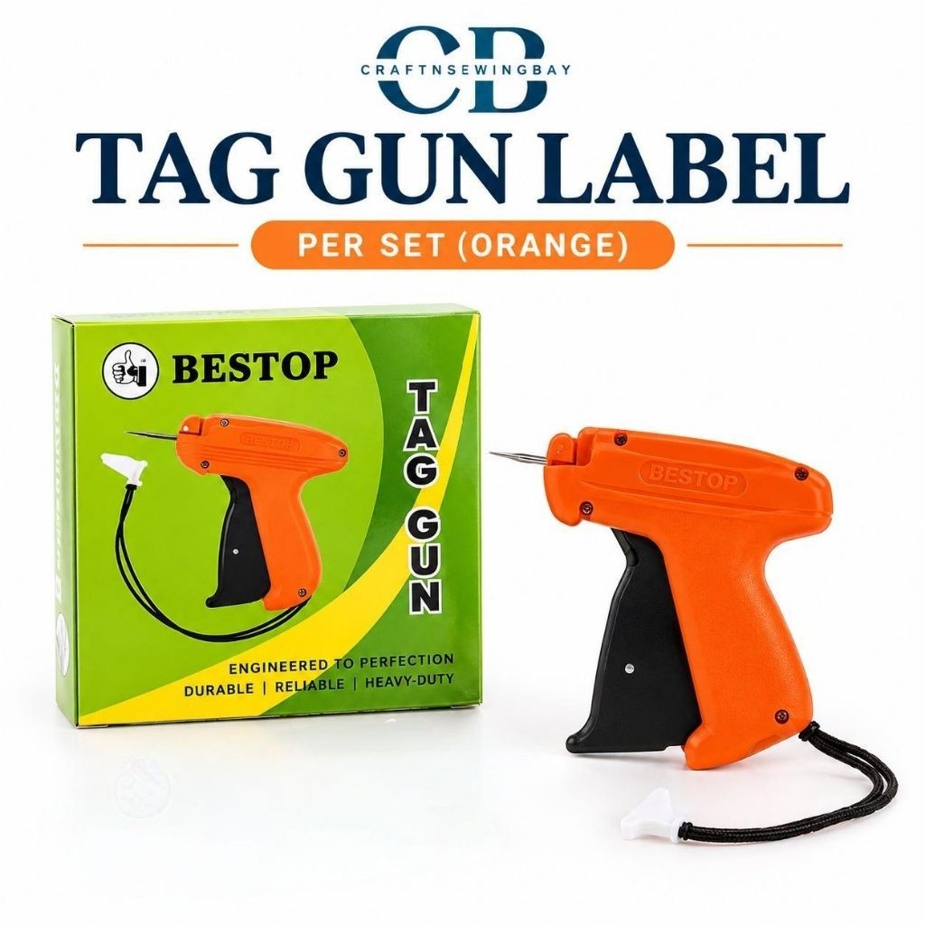 Tag Gun Best Top Original – Mesin Tag Label Baju (Per Box)