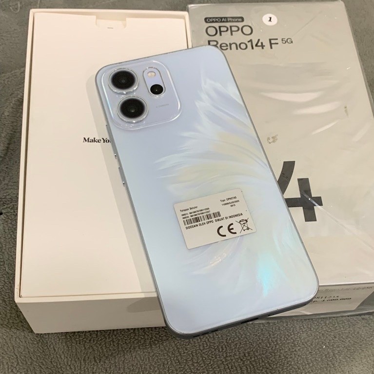 OPPO RENO 14F 5G 12/256 SECOND