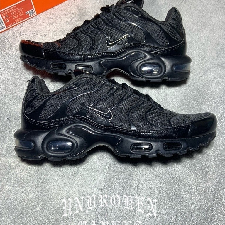 NIKE AIR MAX PLUS TN TRIPLE BLACK ORIGINAL