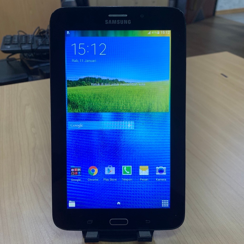 (Bekas) Samsung Tab 3v 1/8gb Android Kitkat