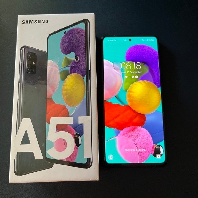 Samsung A51 6GB 128GB RAM ROM second preloved