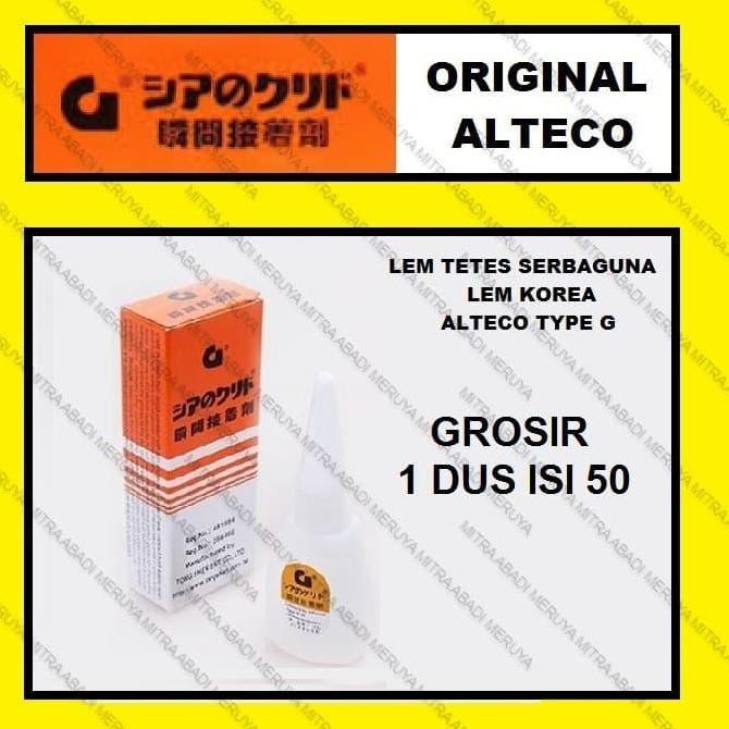 Pilihan Tepat GROSIR Lem Korea Lem G Alteco Lem Besi Lem Gila Lem Tetes Paling keren
