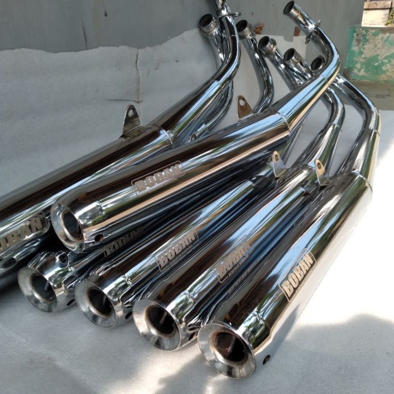 Knalpot BOBAN Nuklir Motor Rx King
