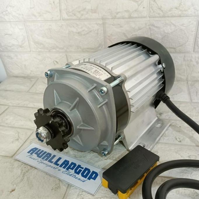 Bldc 48V-60V 1200W 1000W Becak Listrik Odong-Odong Motor Brushless Mobil Motor Listrik 3Phase Gearbo