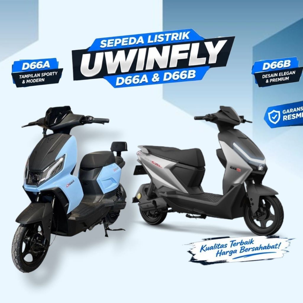 SEPEDA LISTRIK  UWINFLY D66A / UWINFLY D66B 600W / UWINFLY D66I NFC BLUETOOTH BERGARANSI