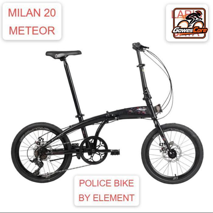 BELL Sepeda lipat 20 inch ELEMENT POLICE METEOR LIPAT POLICE 20 SEPEDA LIPAT ELEMENT FOLDX X9