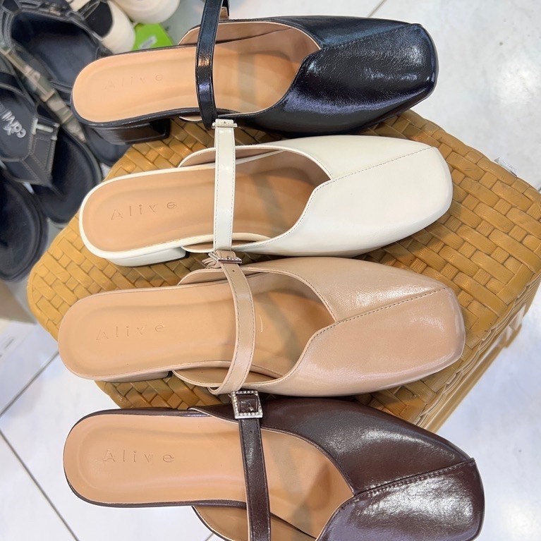 ALIVE SEPATU SENDAL WANITA TERBARU 3cm