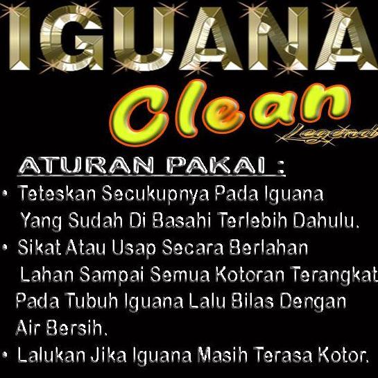 IGUANA CLEAN SABUN SHAMPO PEMBERSIH KULIT HEWAN REPTILE IGUANNA HIJAU MERAH DIAMOND BIRU ALBINO SOA 
