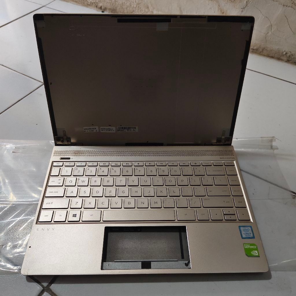 Casing cassing case kesing Laptop HP ENVY 13- AD002 TX