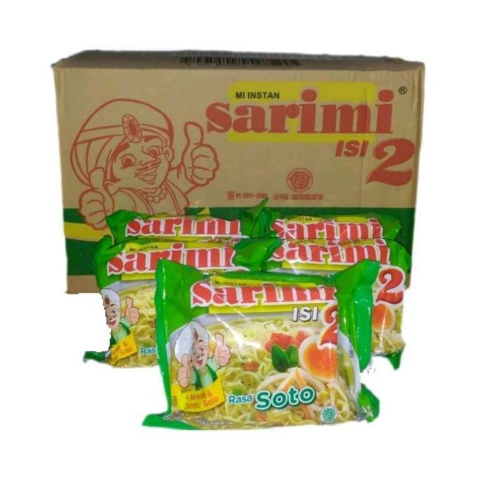Sarimi Mie Instan Isi 2 Rasa Soto 1 Dus