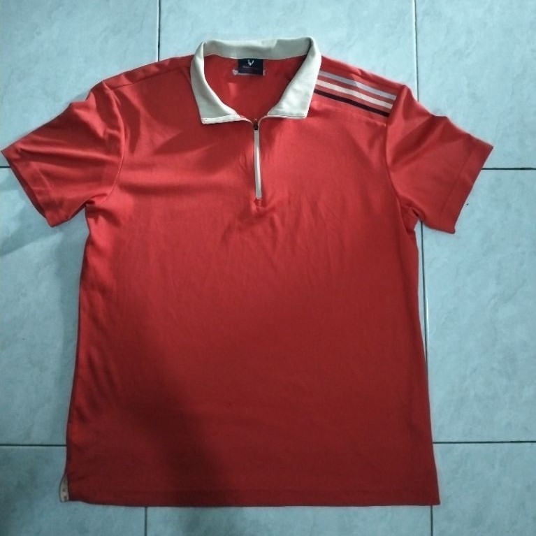 BAJU POLO HALFZIP