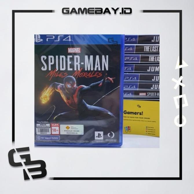 PS4 Spiderman / Spider-Man Miles Morales BD PS 4 / PS4