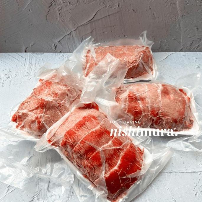 Butter- Daging Slice 500Gr Beef Halal Sirloin Beff Slice Daging Sapi Pemium