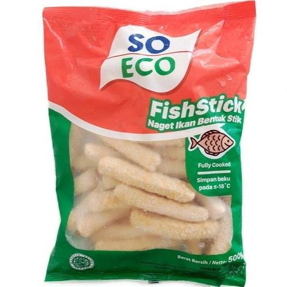 Butter- So Eco Fish Stick 500Gr Nugget Ikan Bentuk Stik Halal
