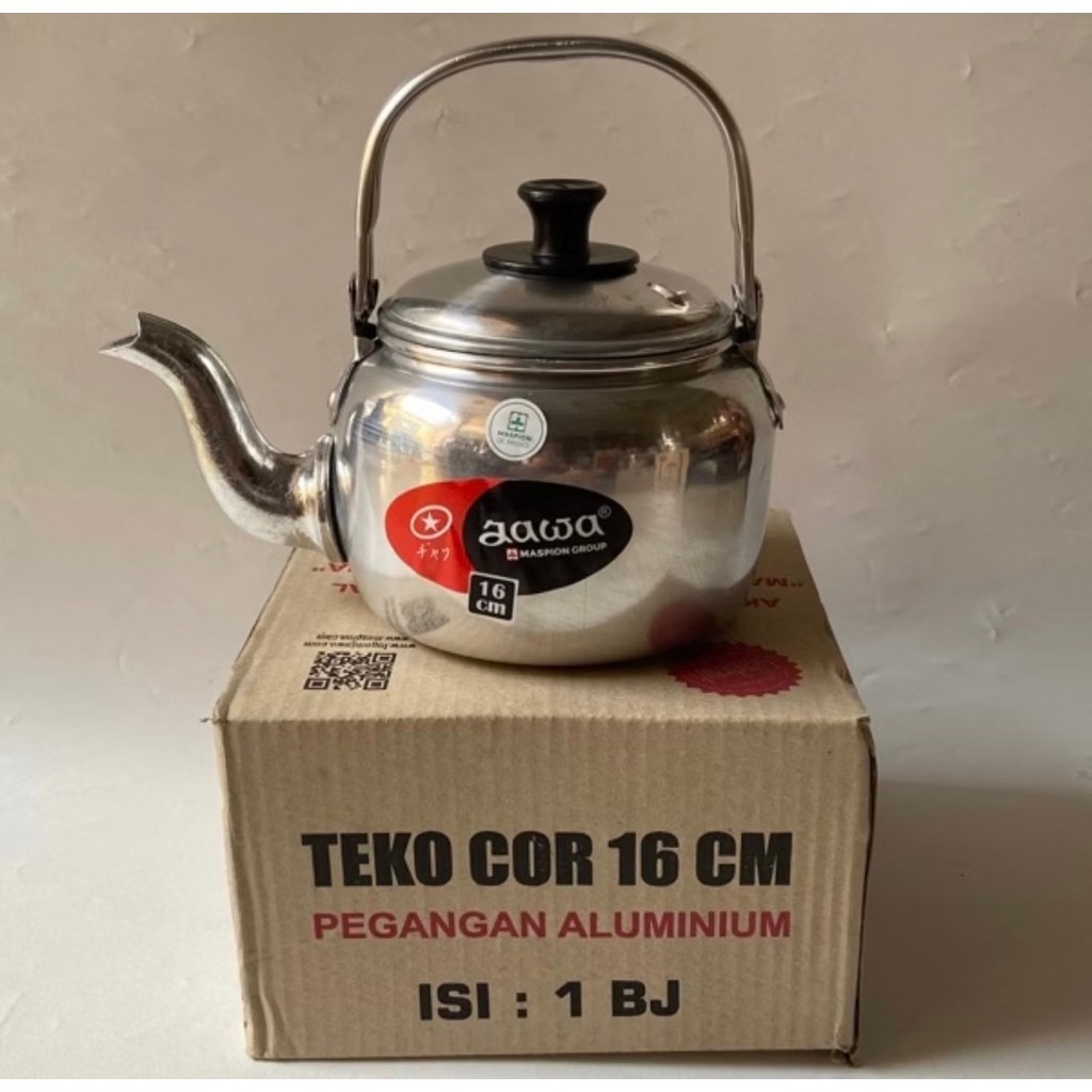 Teko cor aluminium jawa 16cm-26cm