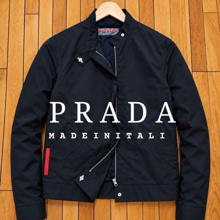 Jaket prada luxury second branded