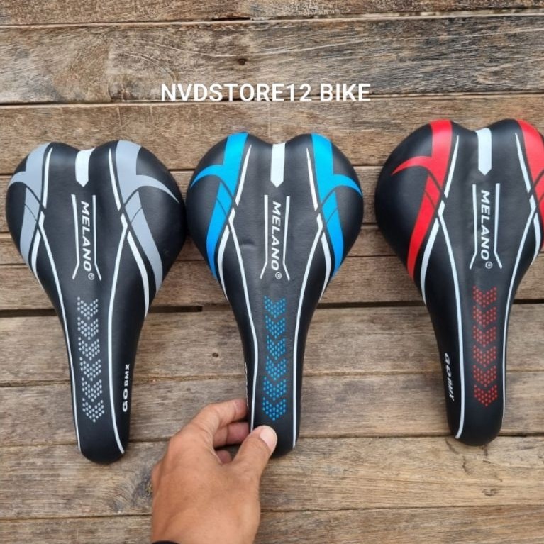 Sadel Sepeda Abak BMX Dll. Melano Foam Tebal Berkualitas
