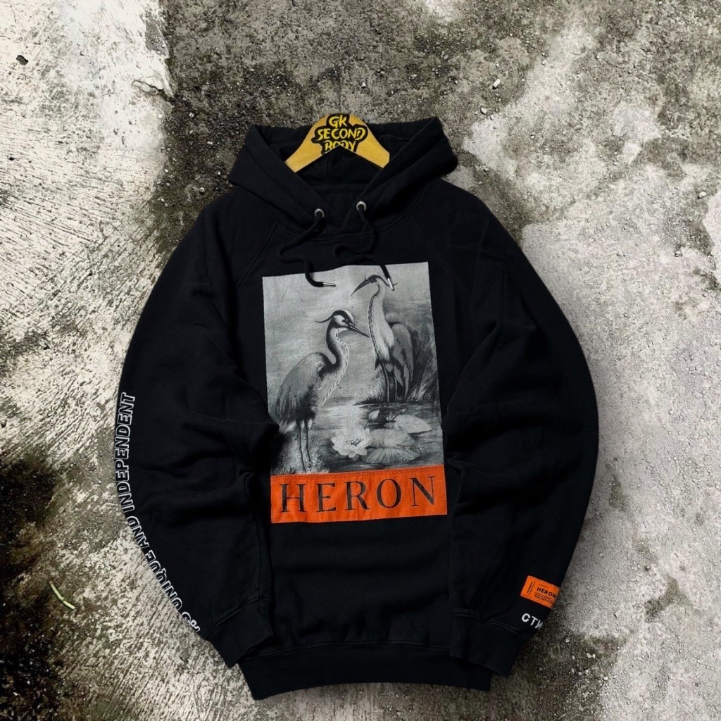 hoodie heron preston second