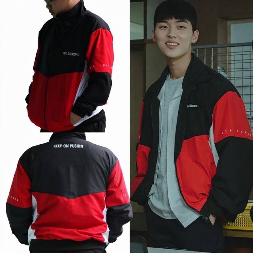 Jaket Parka Weak Hero Ahn Suho Ahn Su-ho Outfit Corea Unisex