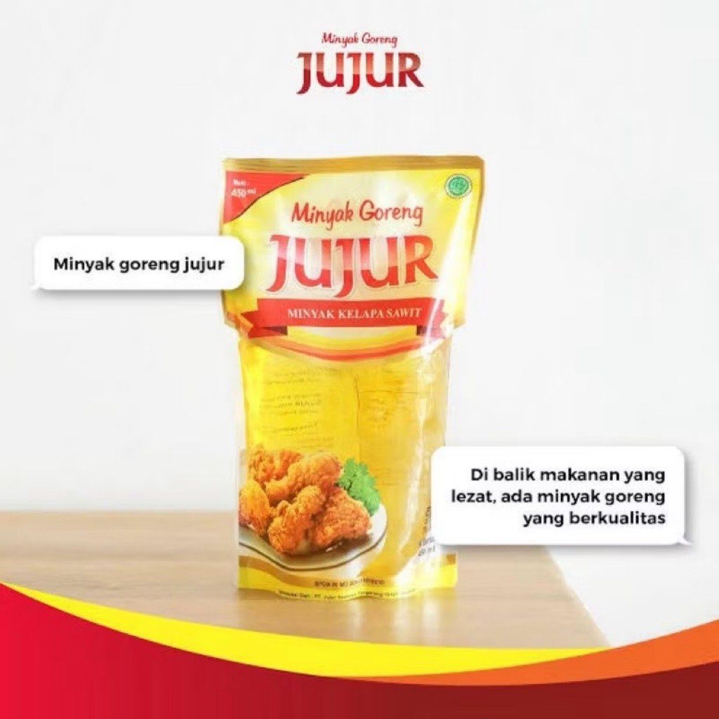 Minyak Goreng Jujur 1 L Pengiriman Senin-Sabtu