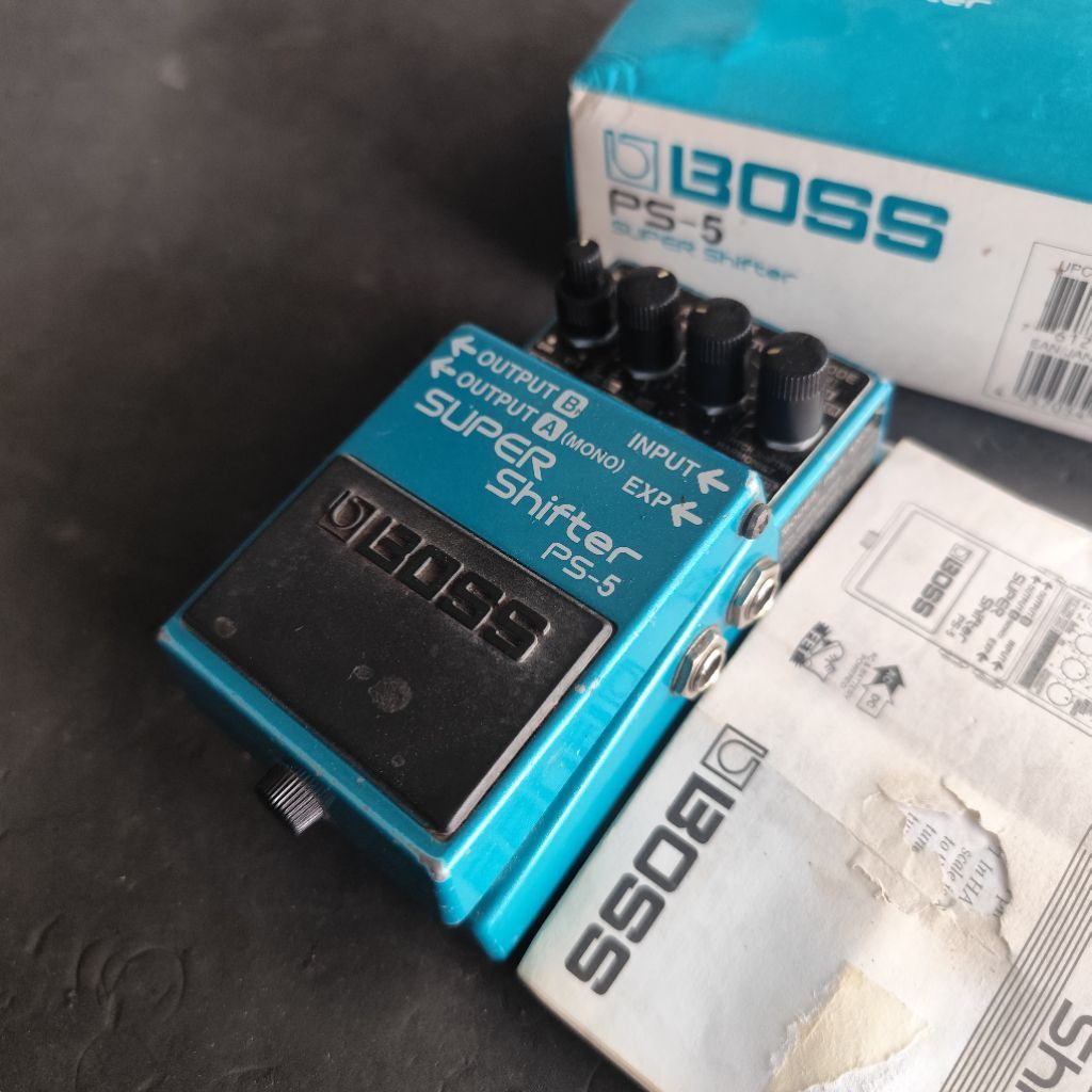 Boss PS 5 Super Sifter, Harmonist, Efek Gitar, Bass, Suling, Not PS 6, zoom, Nux